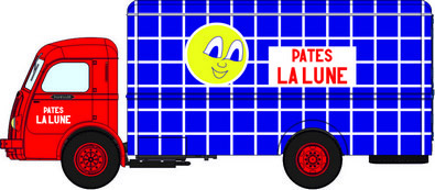 REE Modeles CB-033 - French Panhard Truck Movic Truck Cargo PATES LA LUNE